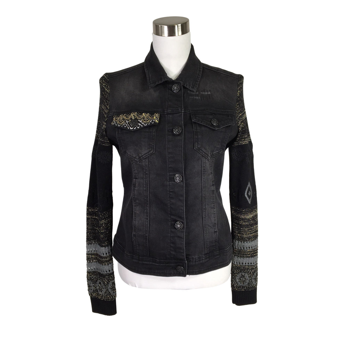 Unisex Desigual - Farkkutakki, koko 40 - (1)