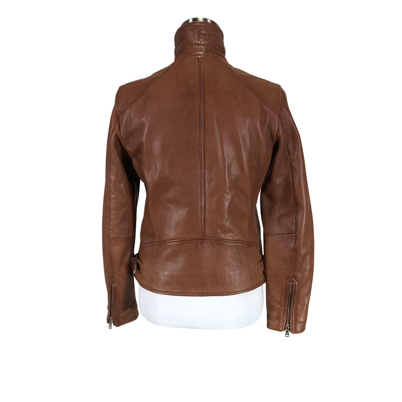 Unisex Massimo Dutti - Nahkatakki, koko 36 - (2)