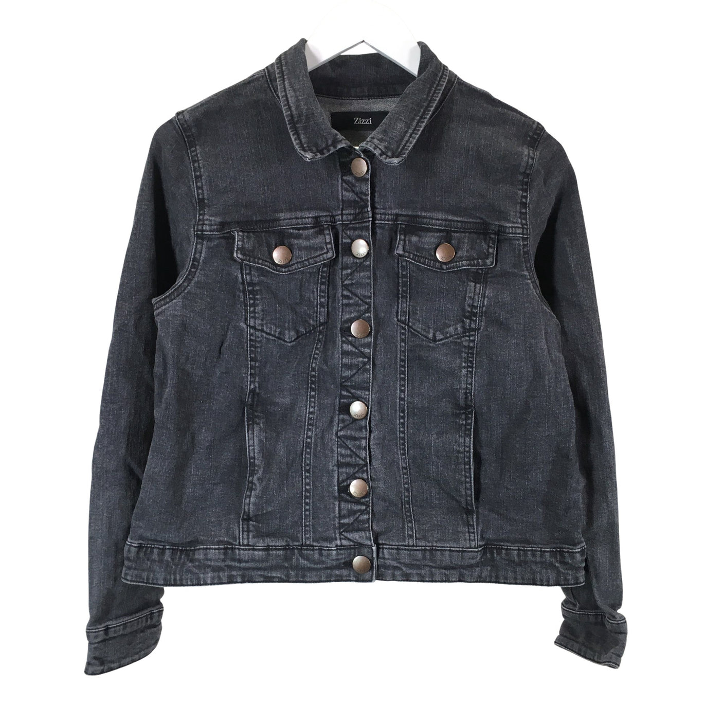 Unisex Zizzi - Farkkutakki, koko 44 - (1)