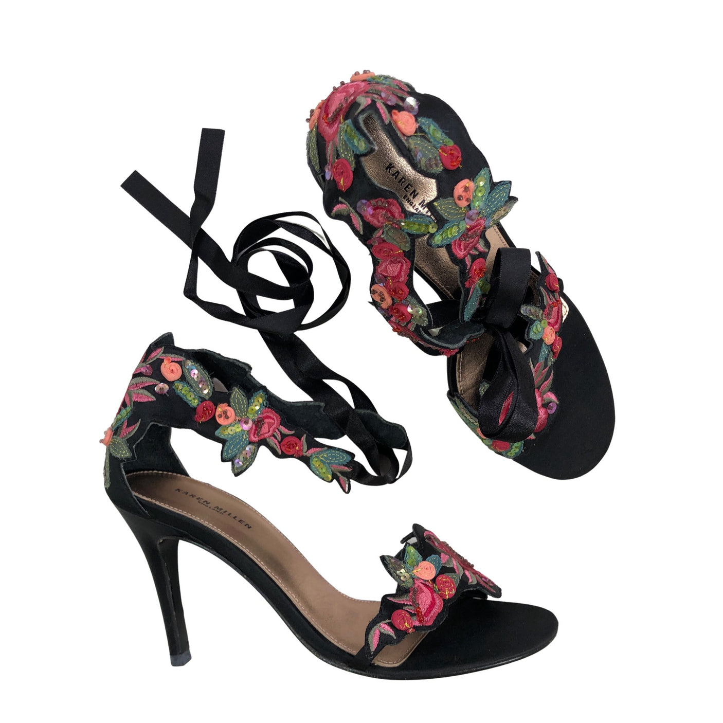 Karen Millen - Korolliset sandaalit, koko 38 -