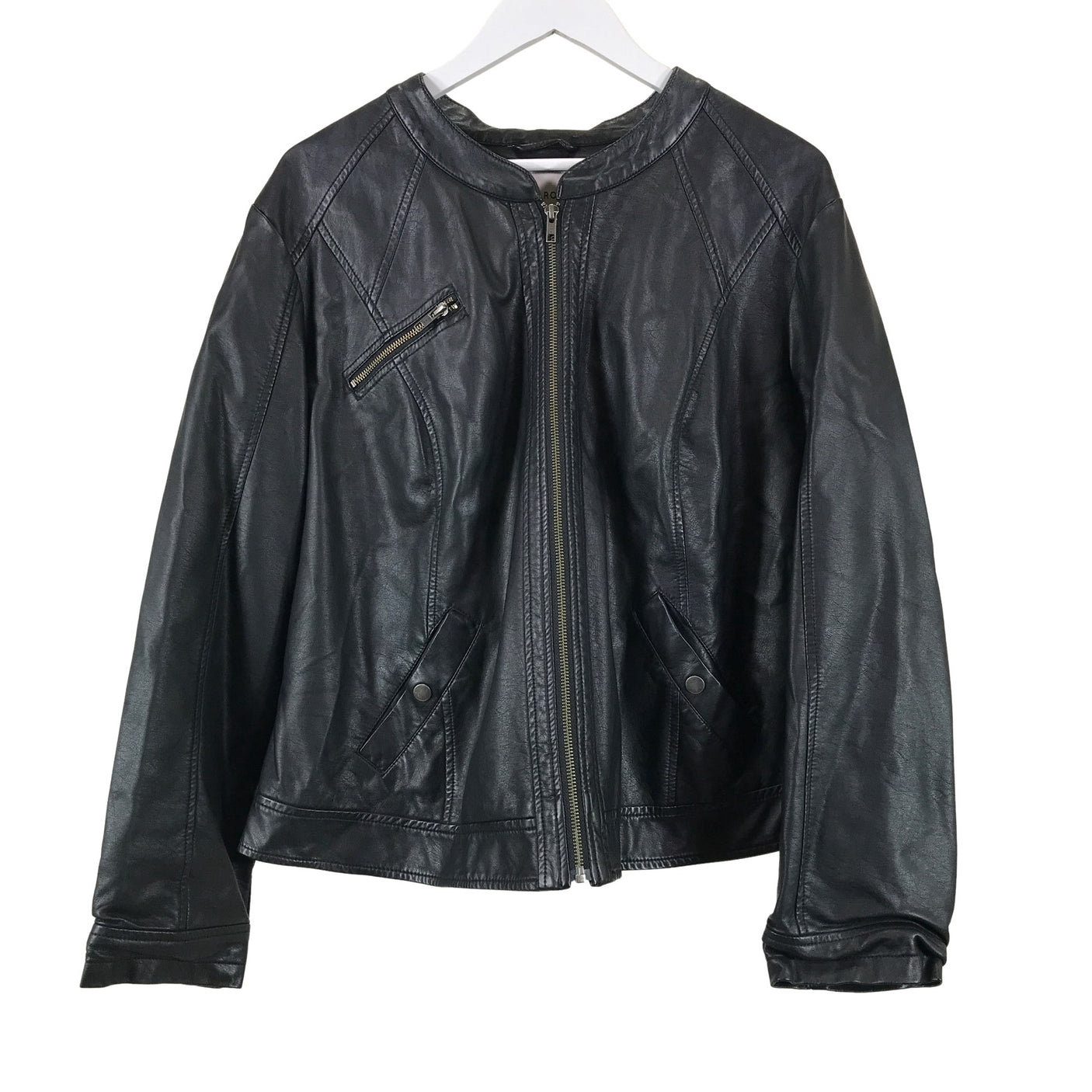 Unisex Junarose - Nahkatakki, koko 46 - (1)