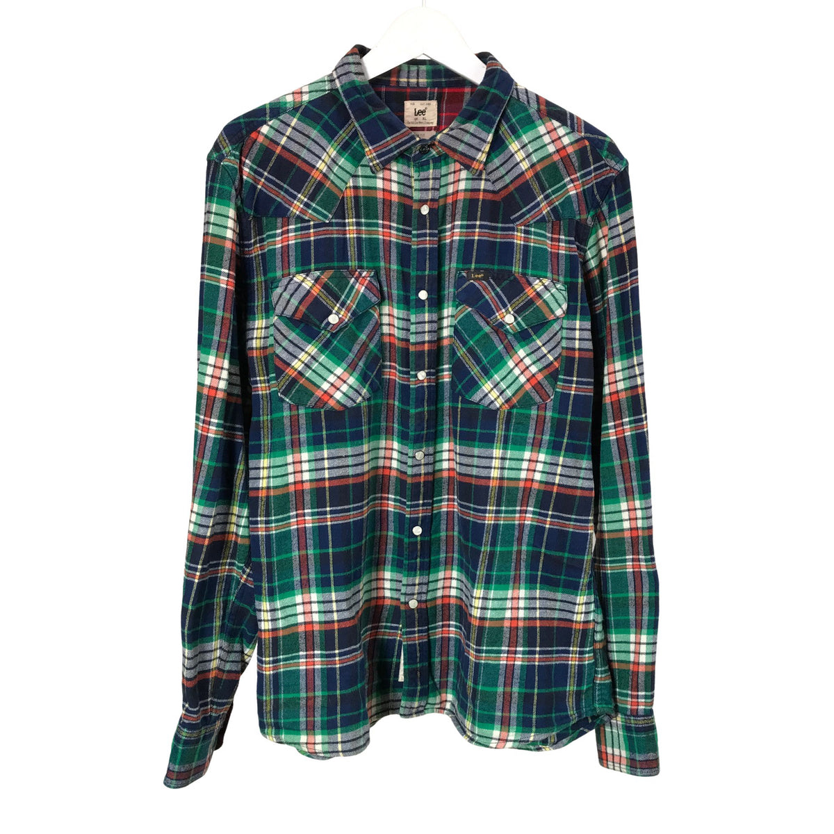 Unisex Lee - Flanellipaita, koko XL - (1)