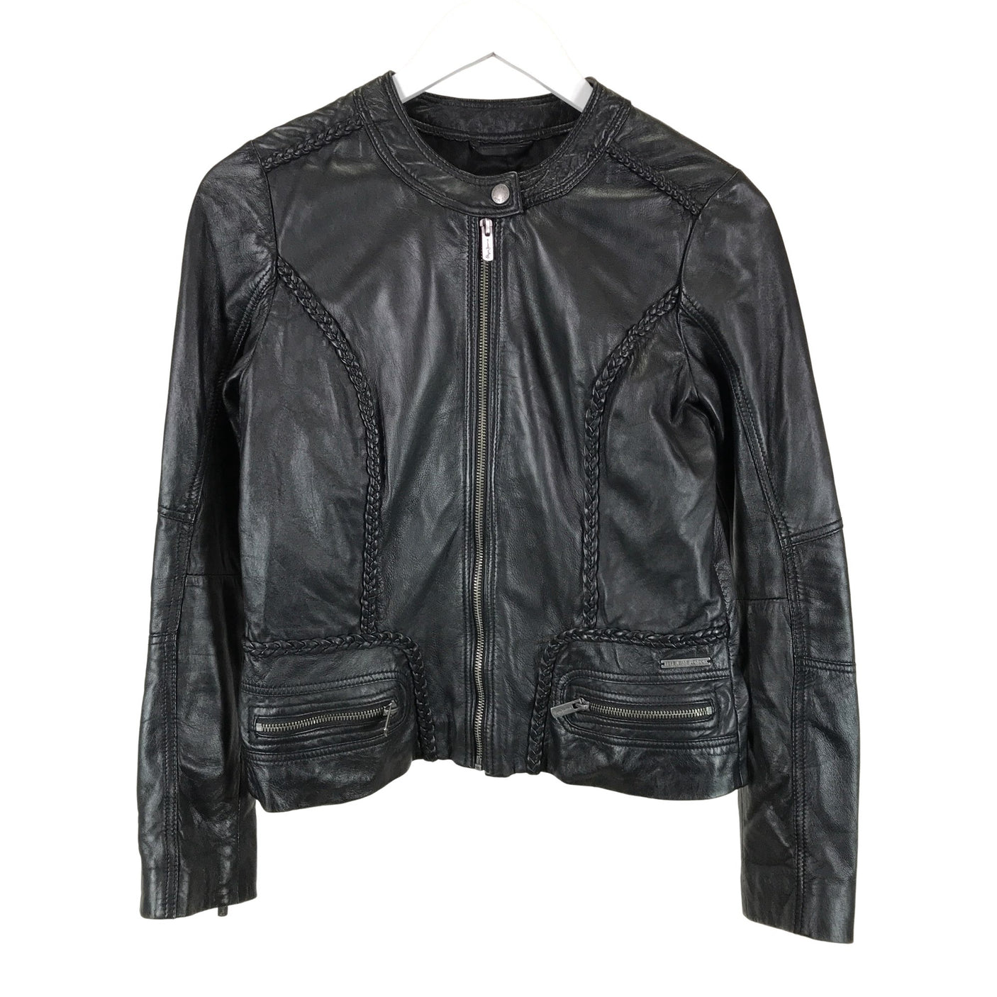 Unisex Pepe Jeans - Nahkatakki, koko 38 - (1)