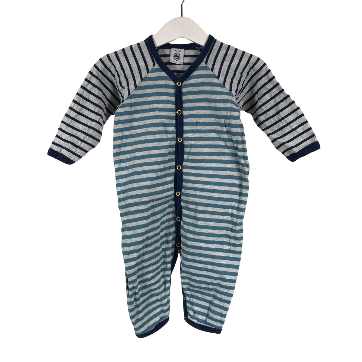 Unisex Petit Bateau - Jumpsuit, koko 68 - 74 - (1)