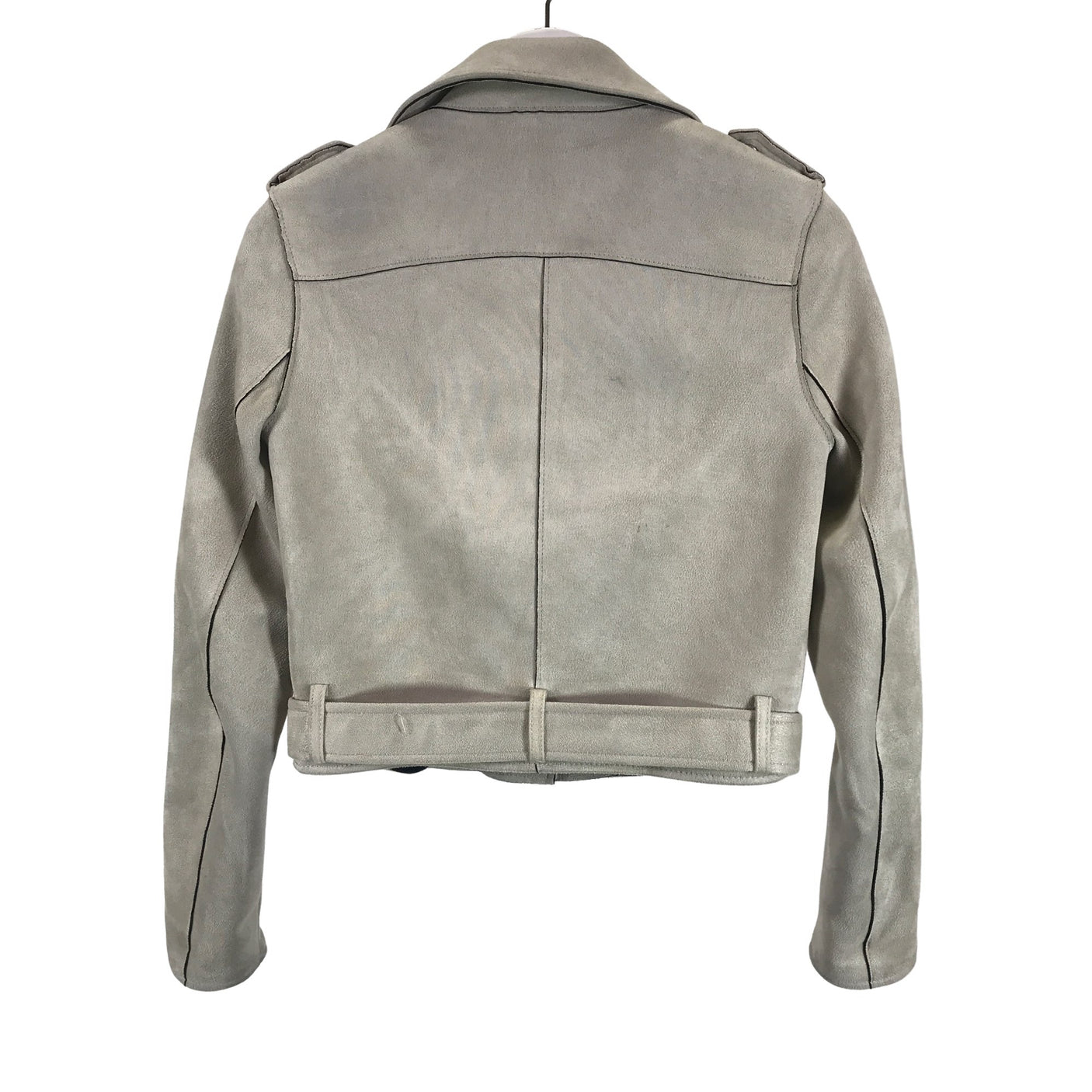Unisex Zara - Nahkatakki, koko 34 - (2)