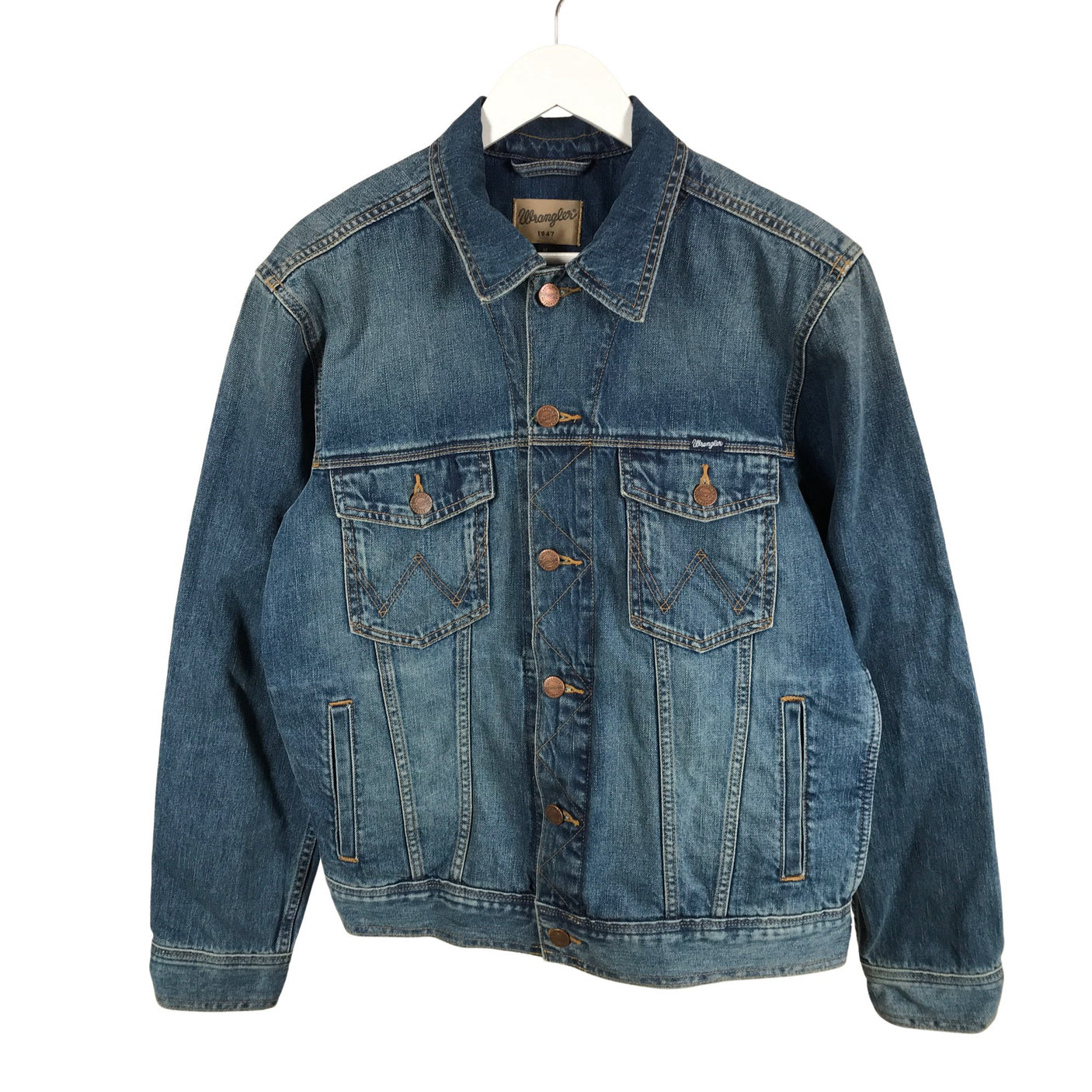 Unisex Wrangler - Farkkutakki, koko M - (1)