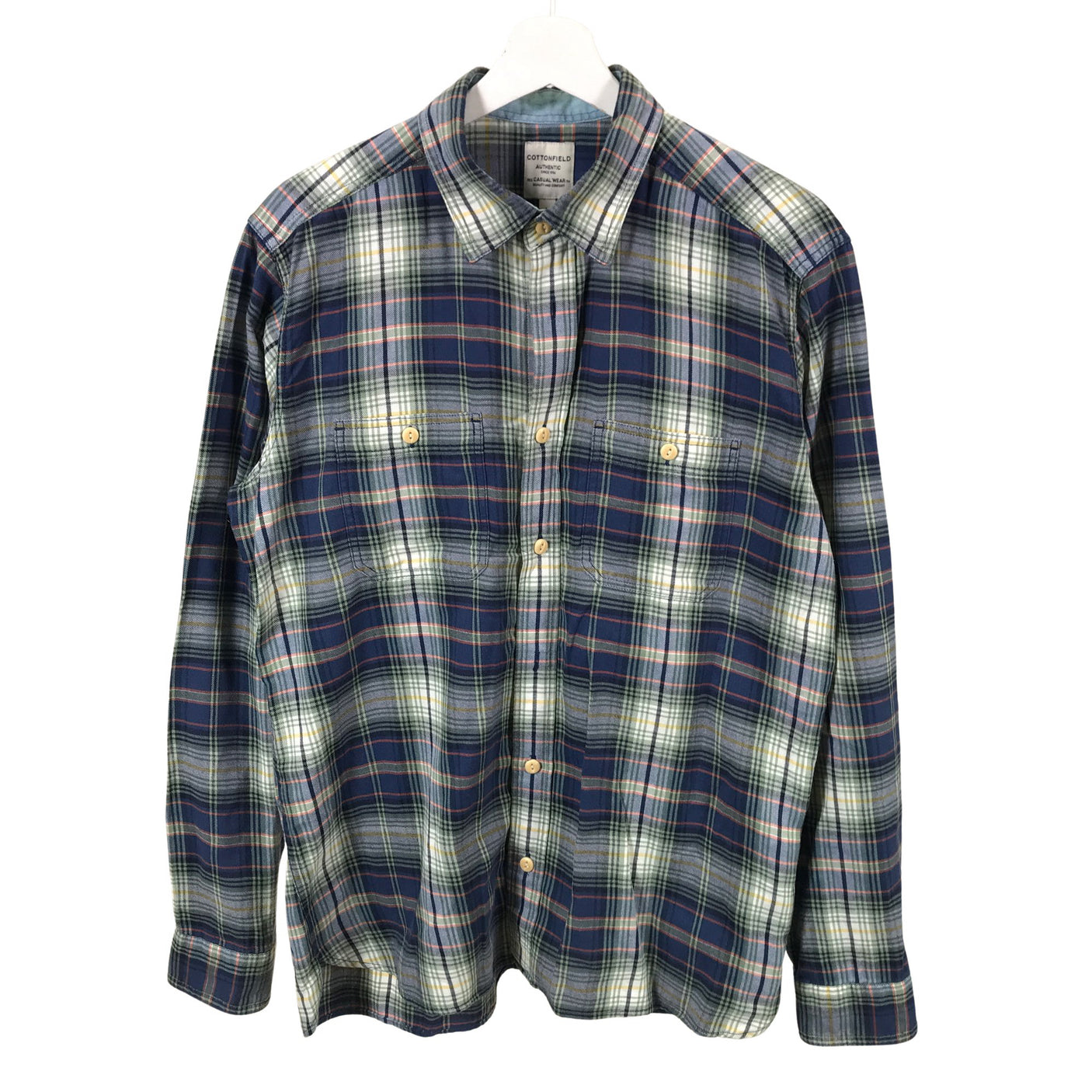 Unisex Cottonfield - Flanellsärk, suurus L - (1)