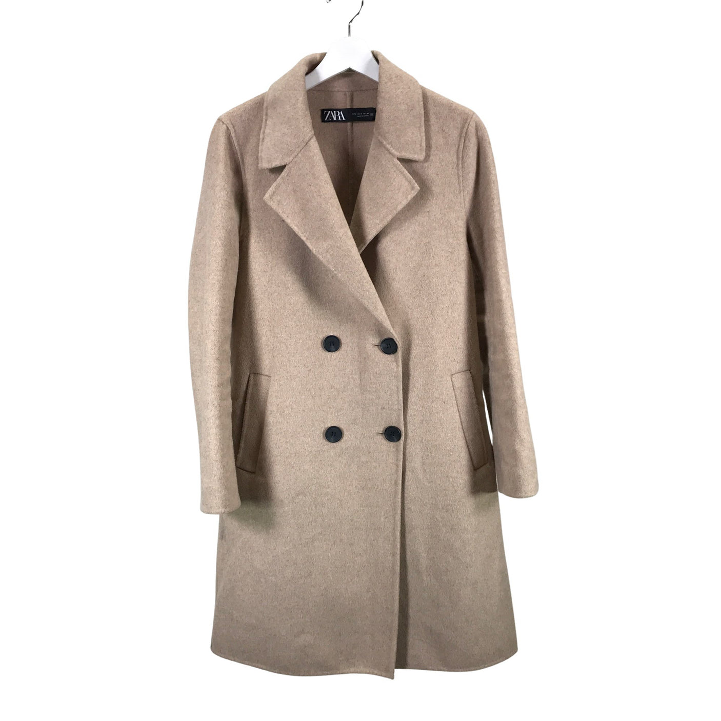 Wool coat, size 36