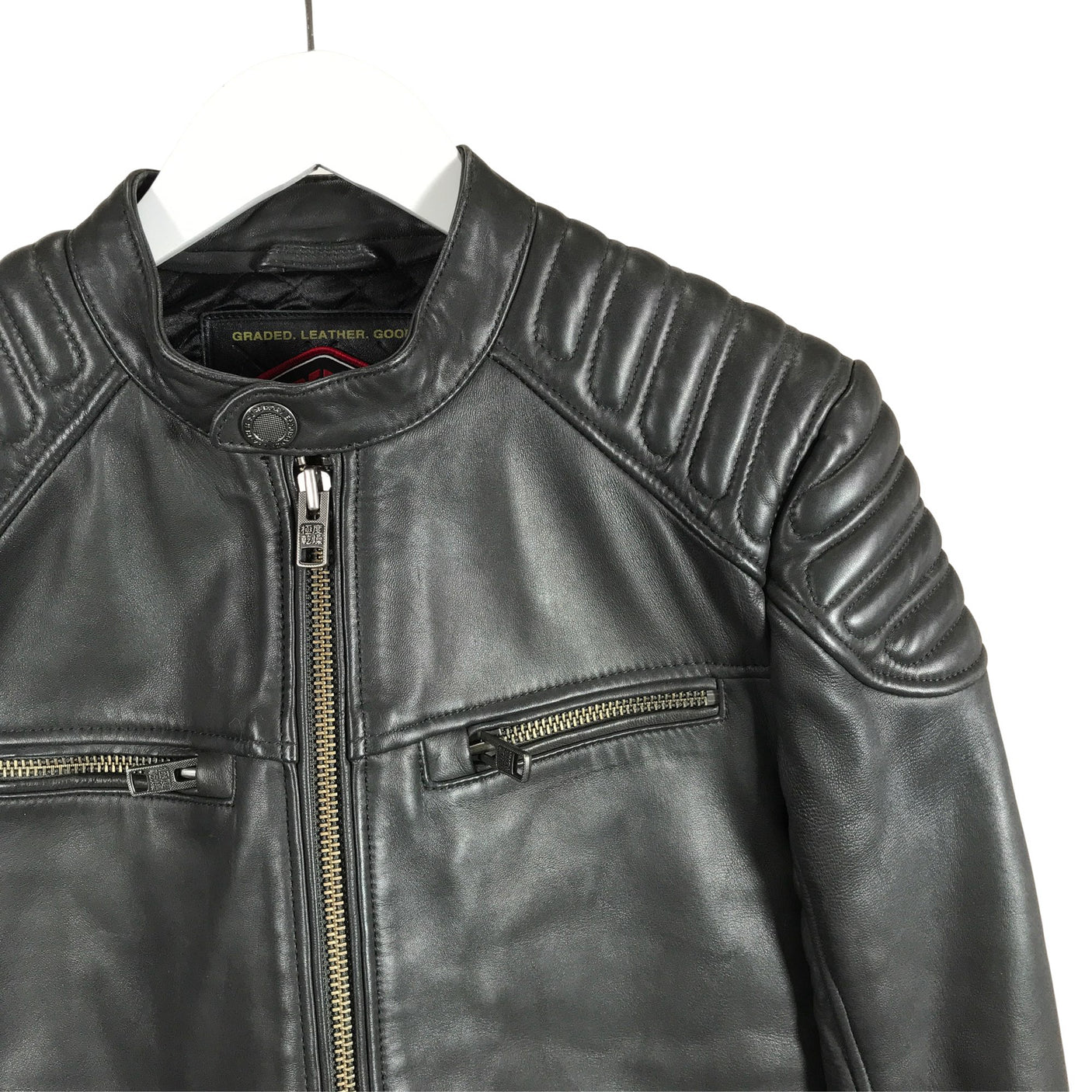 Unisex Superdry - Nahktagi, suurus S - (3)