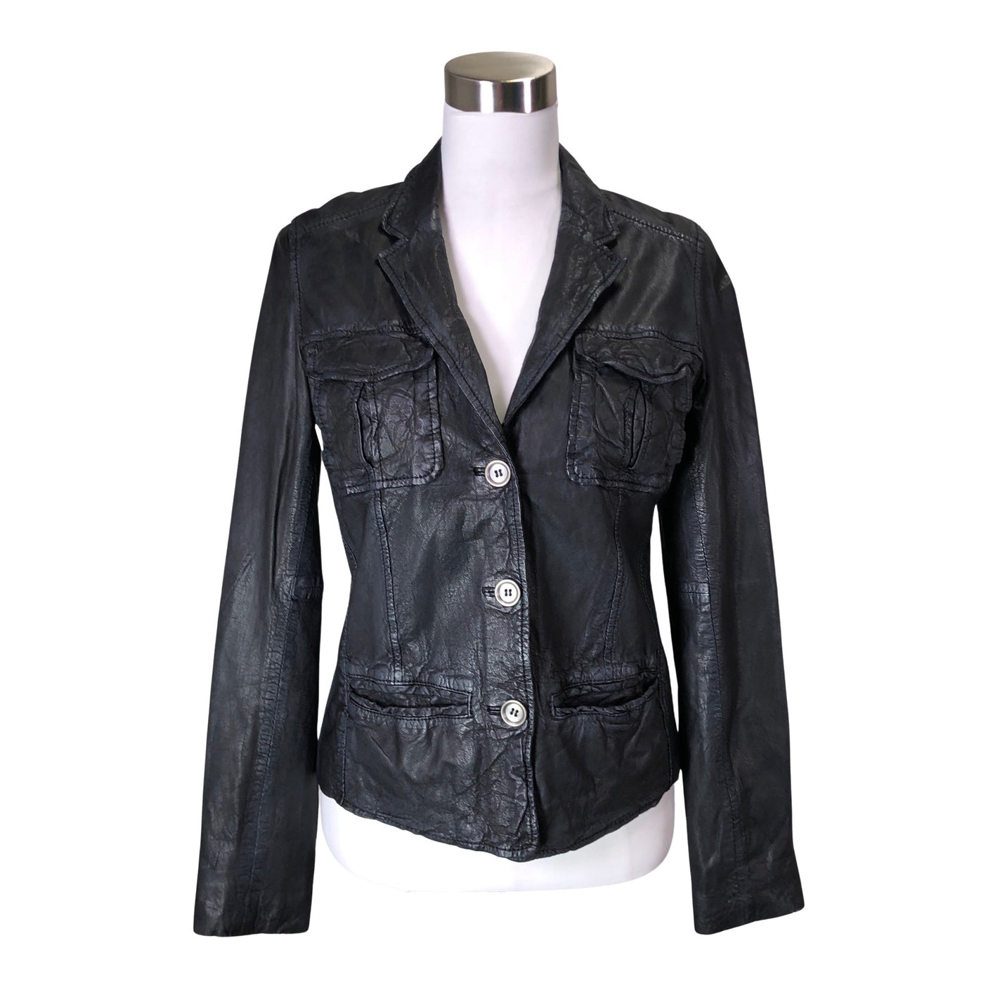 Unisex Gustav - Nahkatakki, koko 38 - (1)