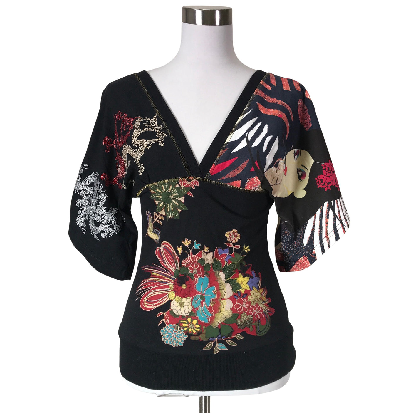 Unisex Desigual - Trikoopaita, koko 36 - (1)
