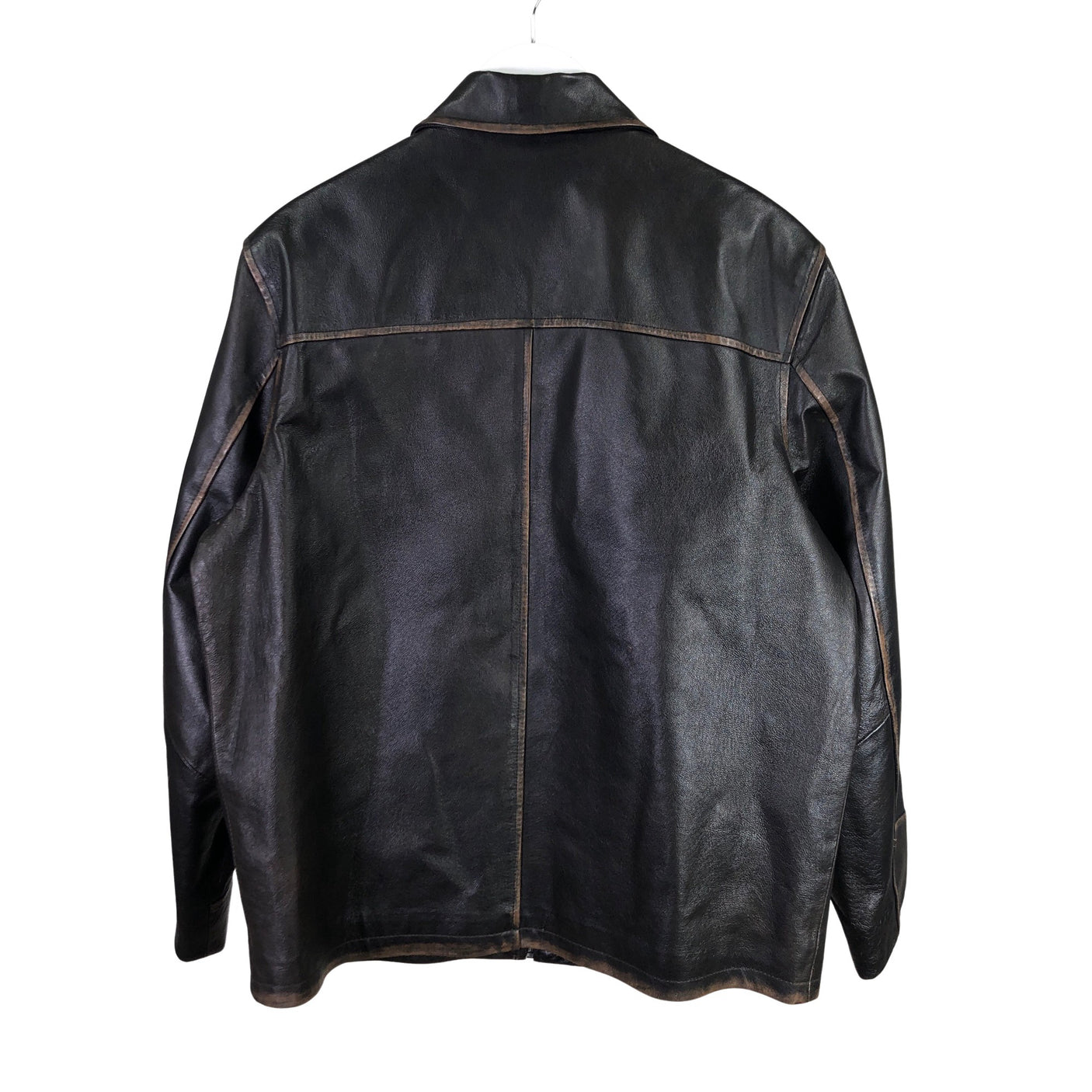 Unisex S.T.I - Nahkatakki, koko L - (2)