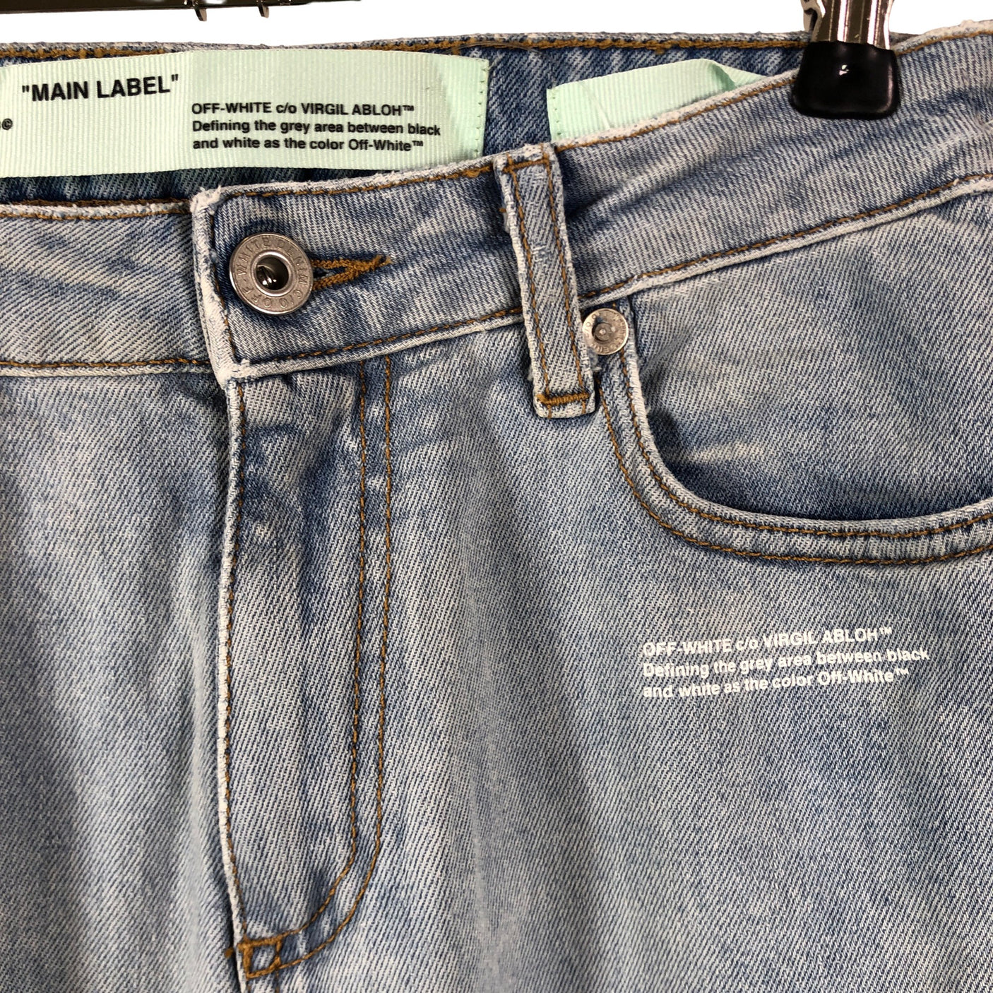 Unisex Off-White - Farkut, koko 34 - (3)