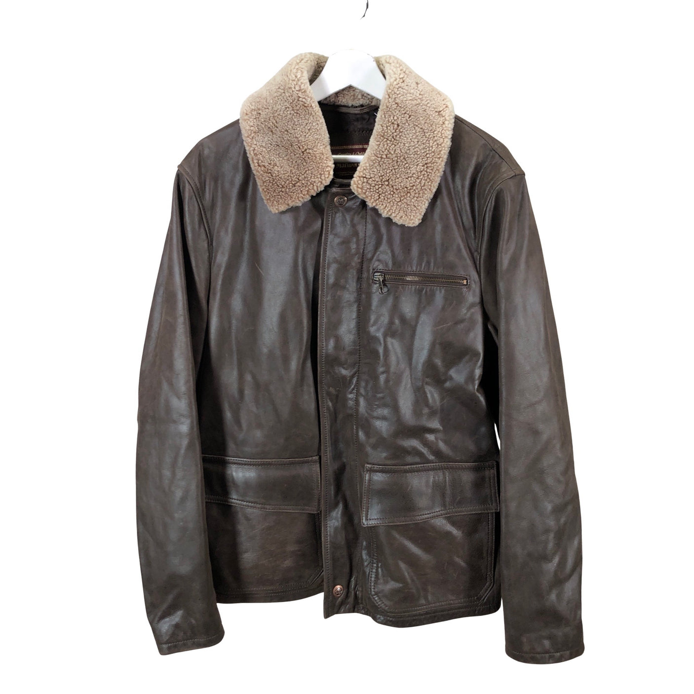 Unisex Marlboro Classics - Nahkatakki, koko L - (1)