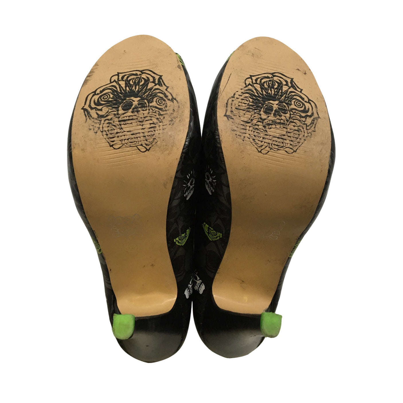 Avokärkiset korkokengät, koko 37