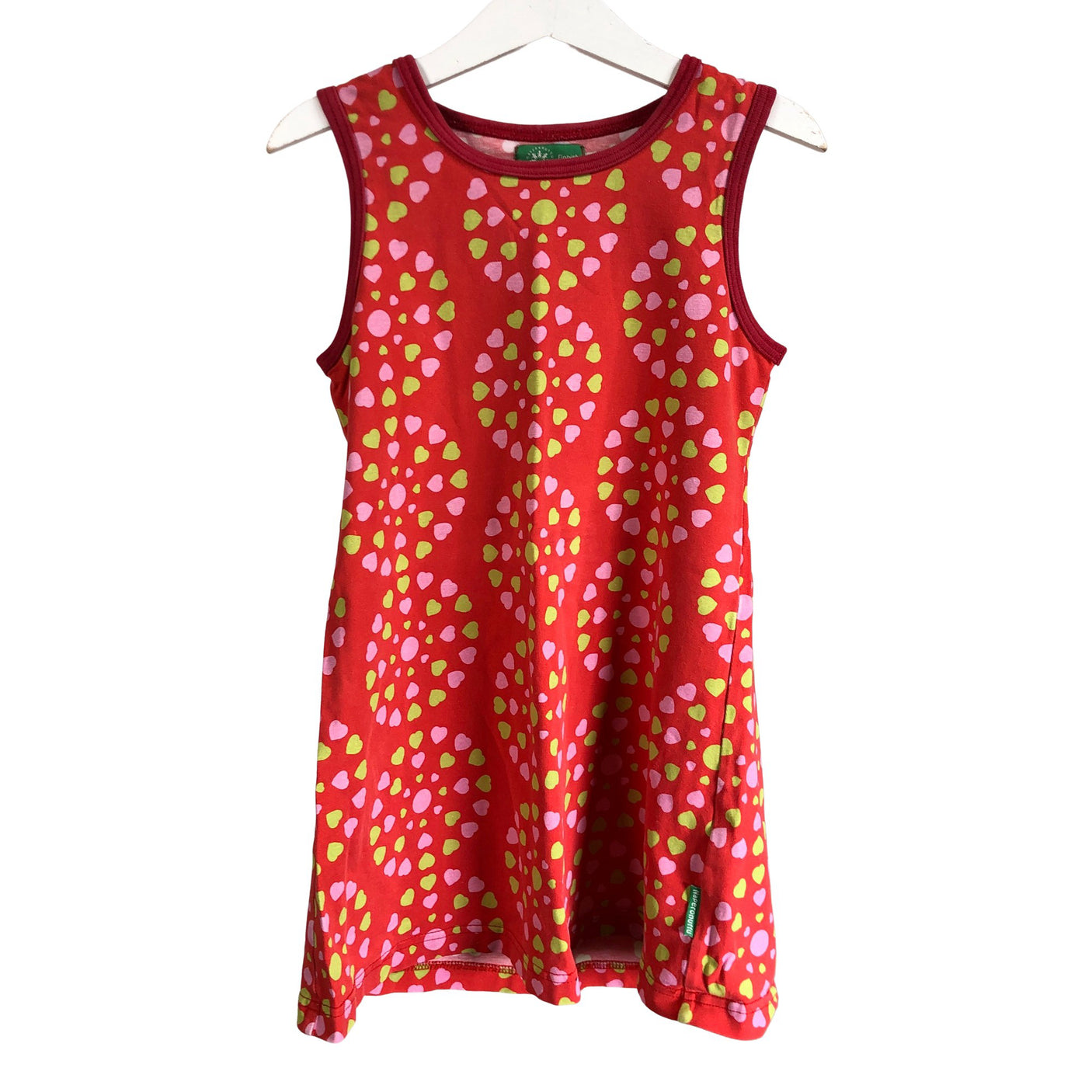 Unisex Naperonuttu - Trikoomekko, koko 110 - 116 - (1)