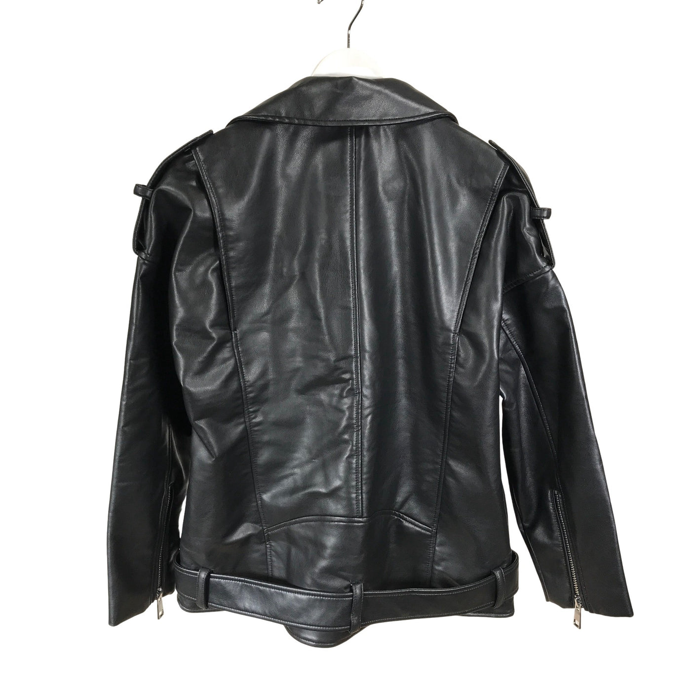 Unisex Zara - Nahkatakki, koko S - (2)
