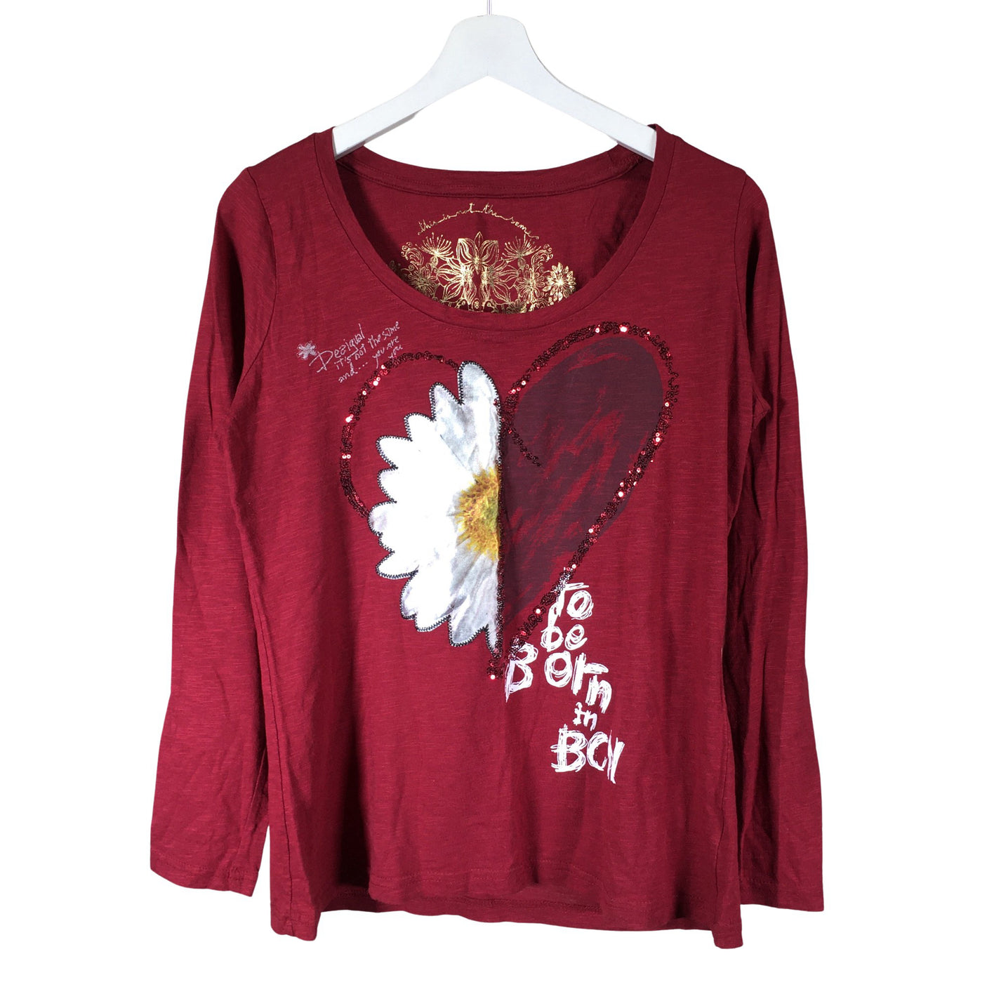 Unisex Desigual - Trikoopaita, koko 42 - (1)