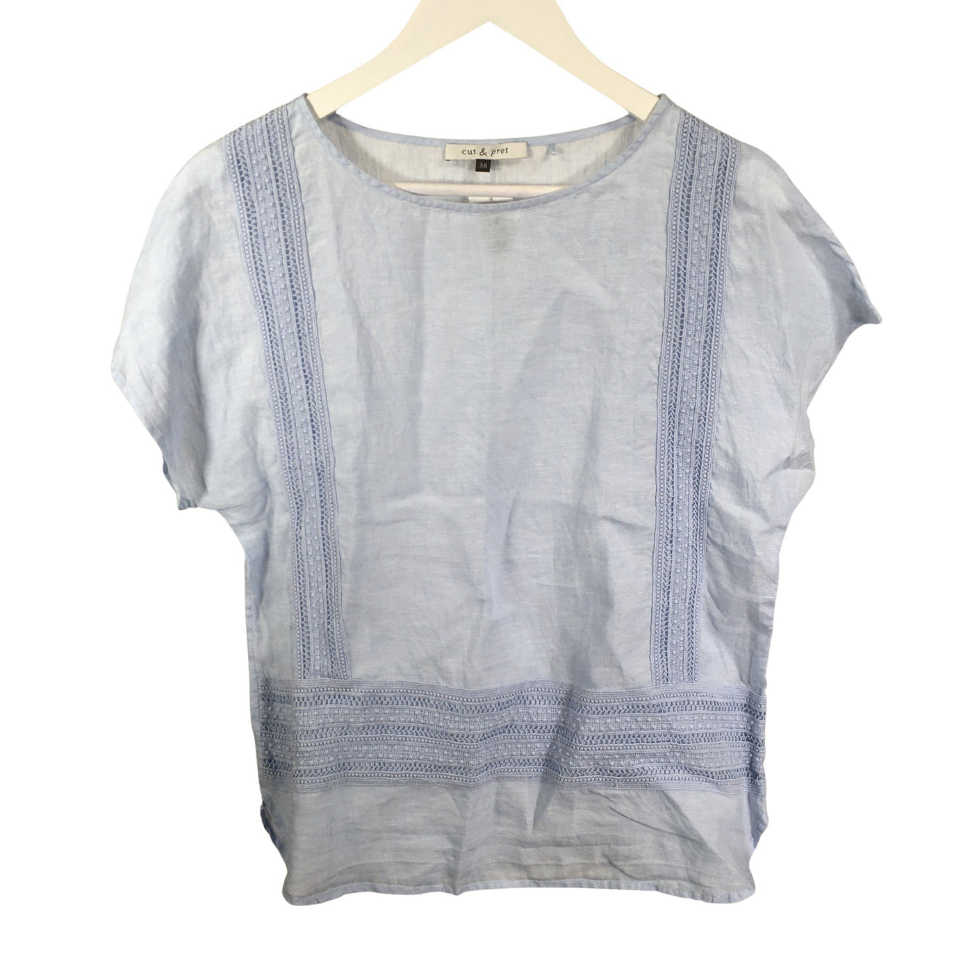 Unisex Cut & Pret - Lyhythihainen pusero, koko 38 - (1)