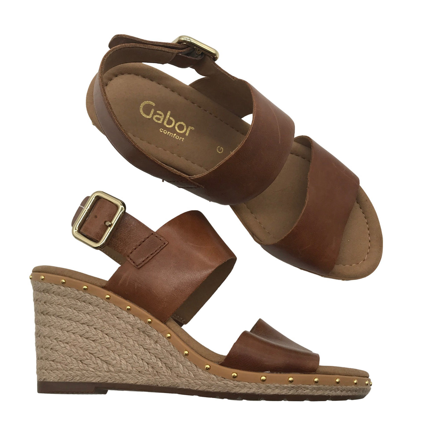 Unisex Gabor - Kiilakorkosandaalit, koko 38 - (1)
