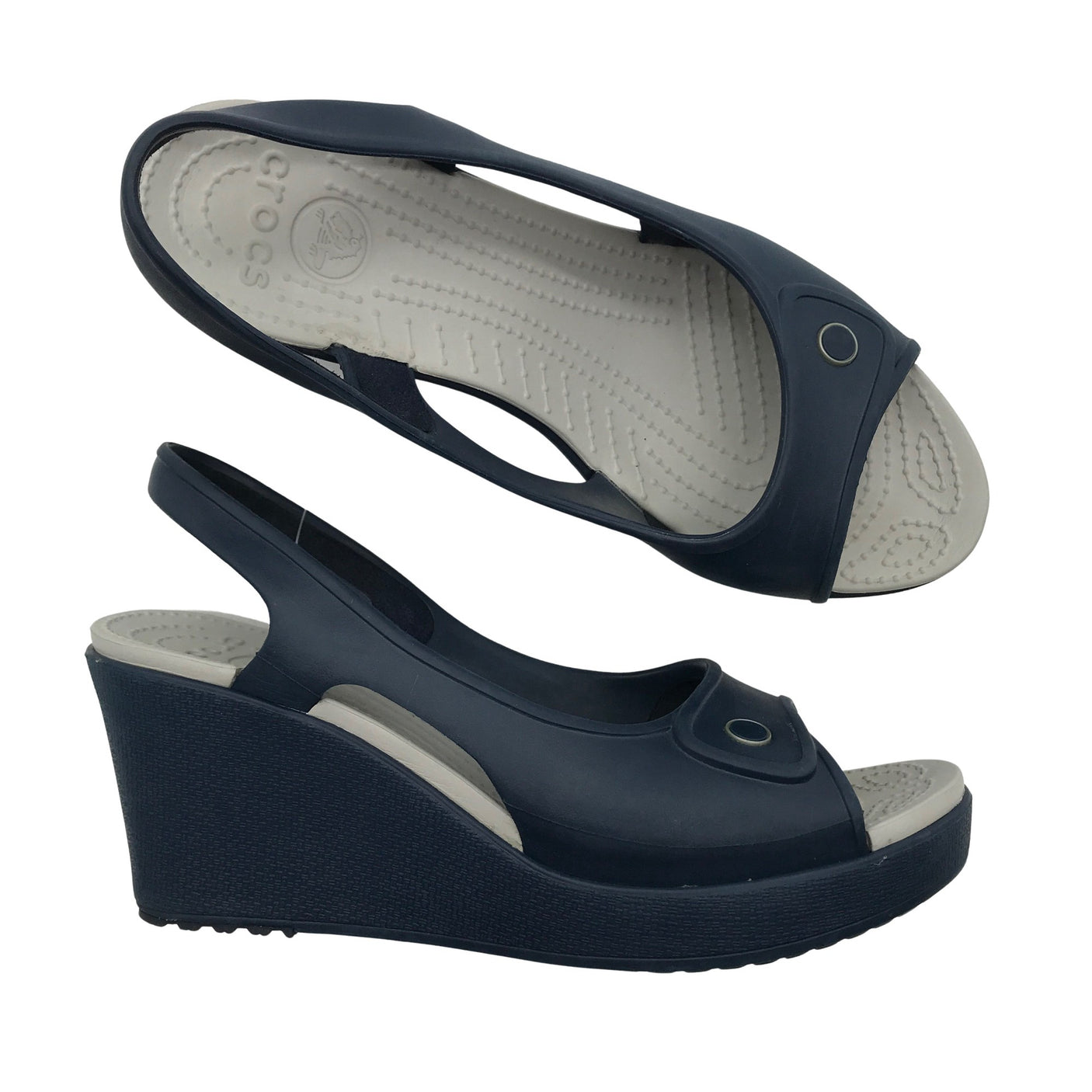 Unisex Crocs - Kiilakorkosandaalit, koko 40 - (1)