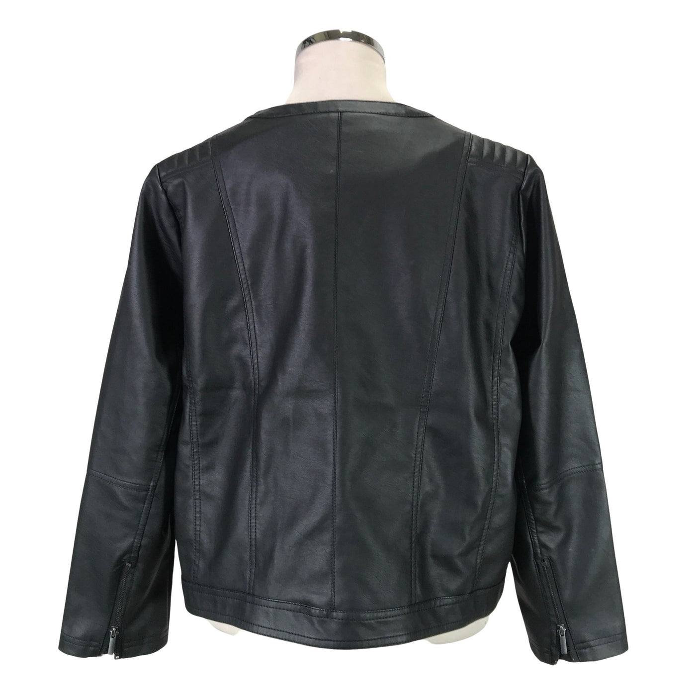 Unisex Zizzi - Nahkatakki, koko 50 - (2)