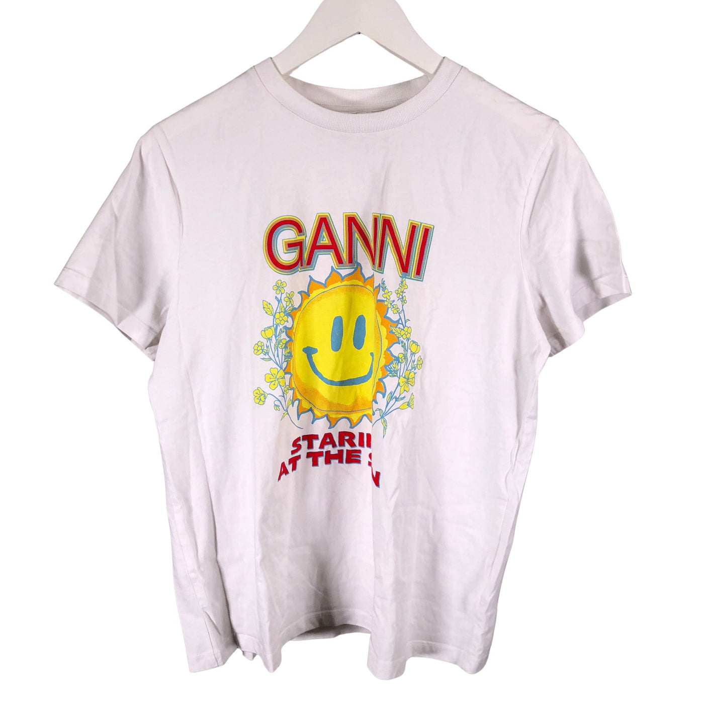 Unisex Ganni - T-paita, koko 36 - (1)