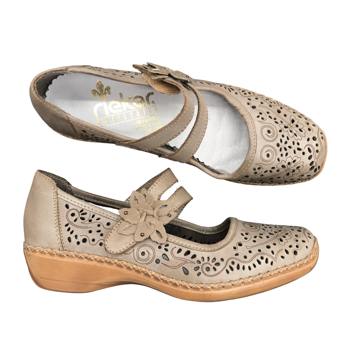 Unisex Rieker - Ballerinat, koko 37 - (1)