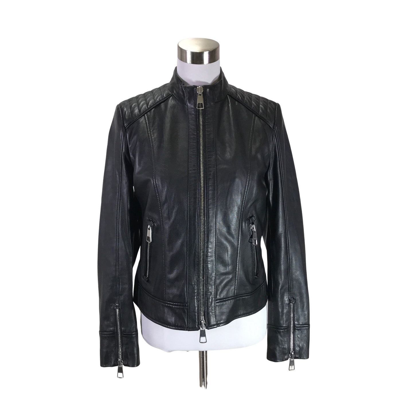 Unisex Hugo Boss - Nahkatakki, koko 38 - (1)