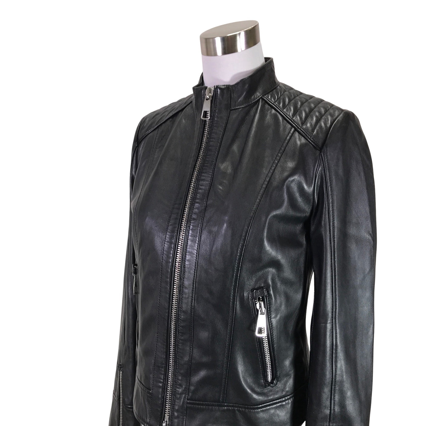 Unisex Hugo Boss - Nahkatakki, koko 38 - (3)