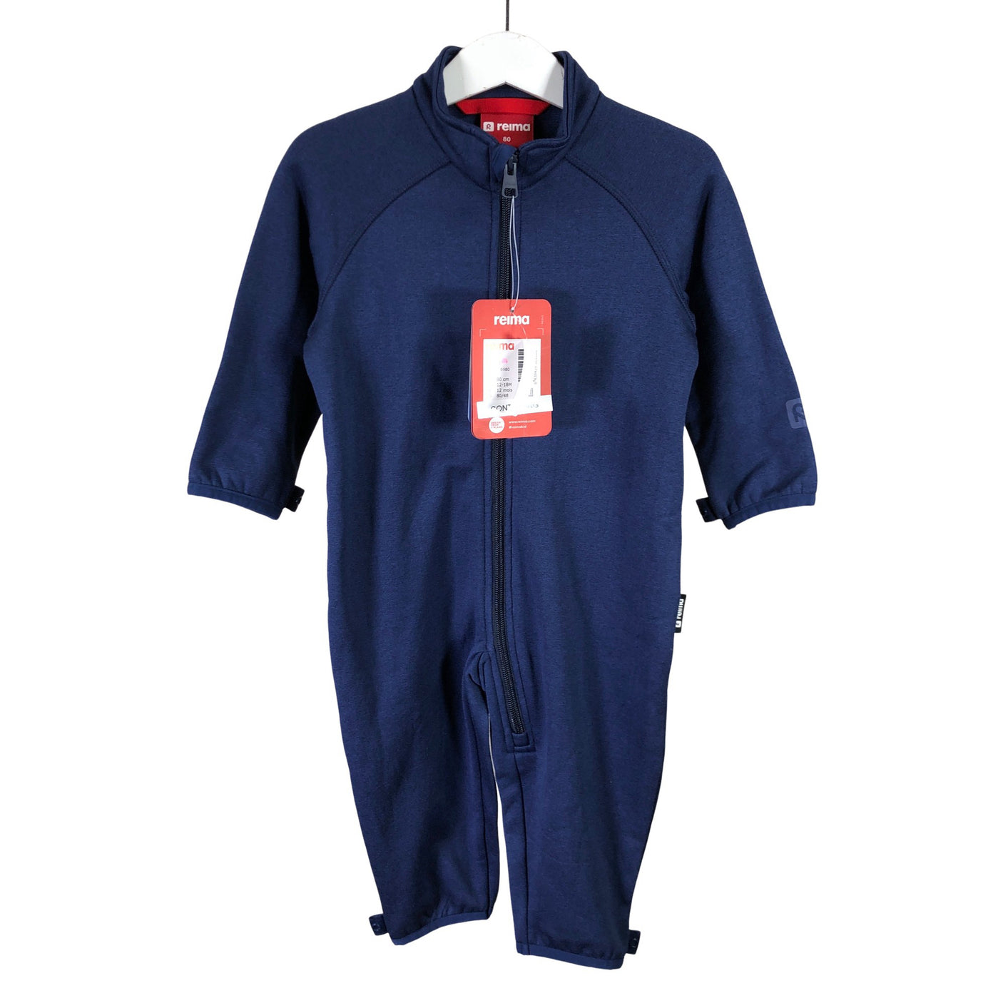 Unisex Reima - Fleecehaalari, koko 74 - 80 - (1)