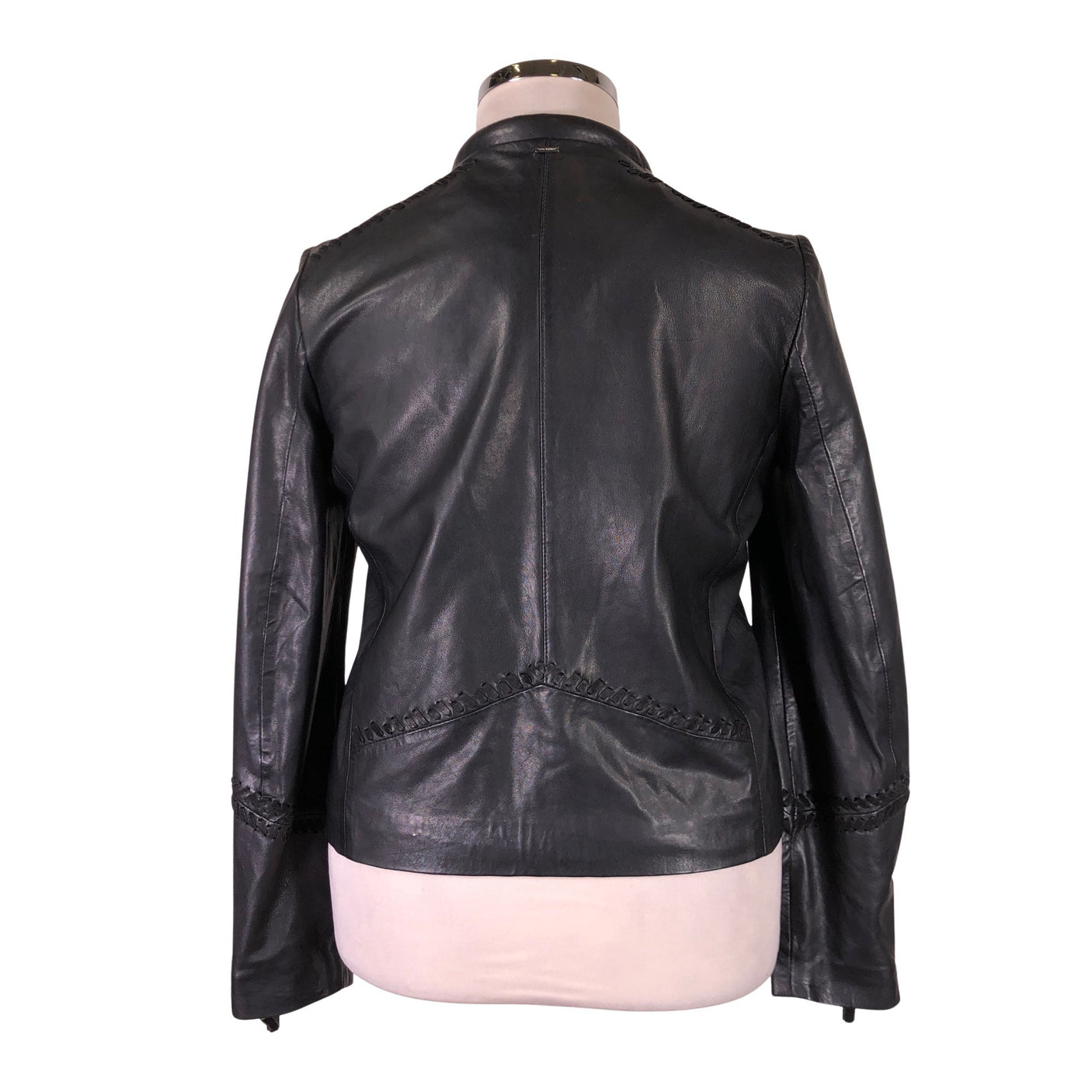 Unisex IKKS - Nahkatakki, koko 42 - (2)