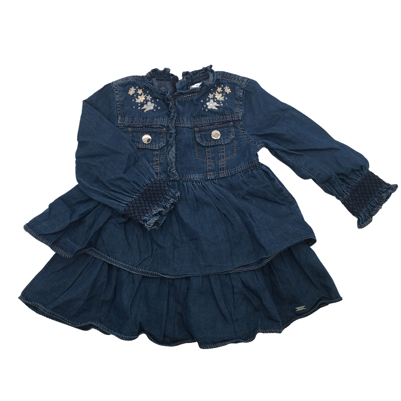 Unisex Mayoral - Farkkutunika, koko 74 - 80 - (1)