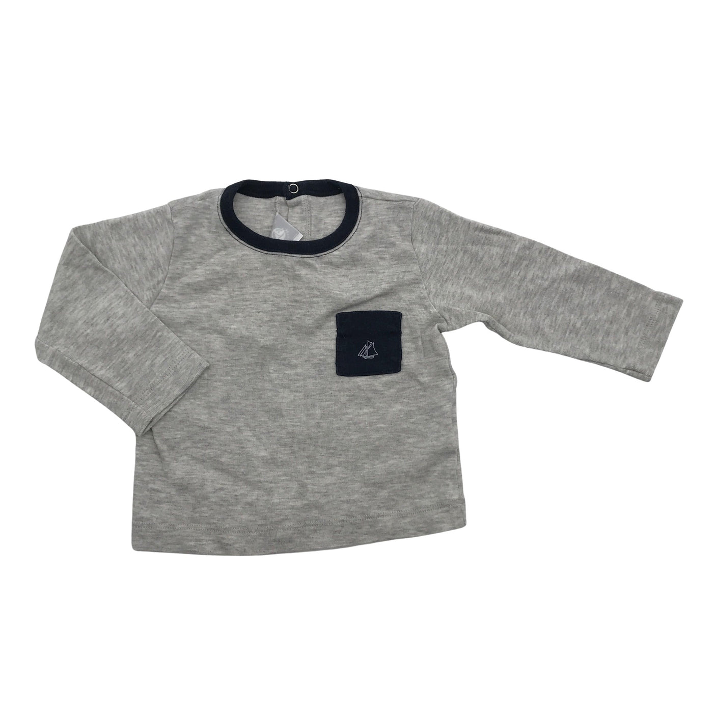Unisex Petit Bateau - Trikoopaita, koko 68 - 74 - (1)