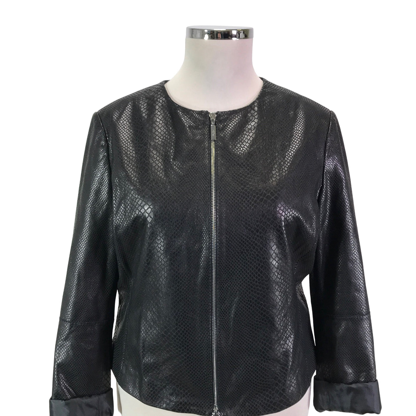 Unisex Ril's - Nahkatakki, koko 44 - (3)