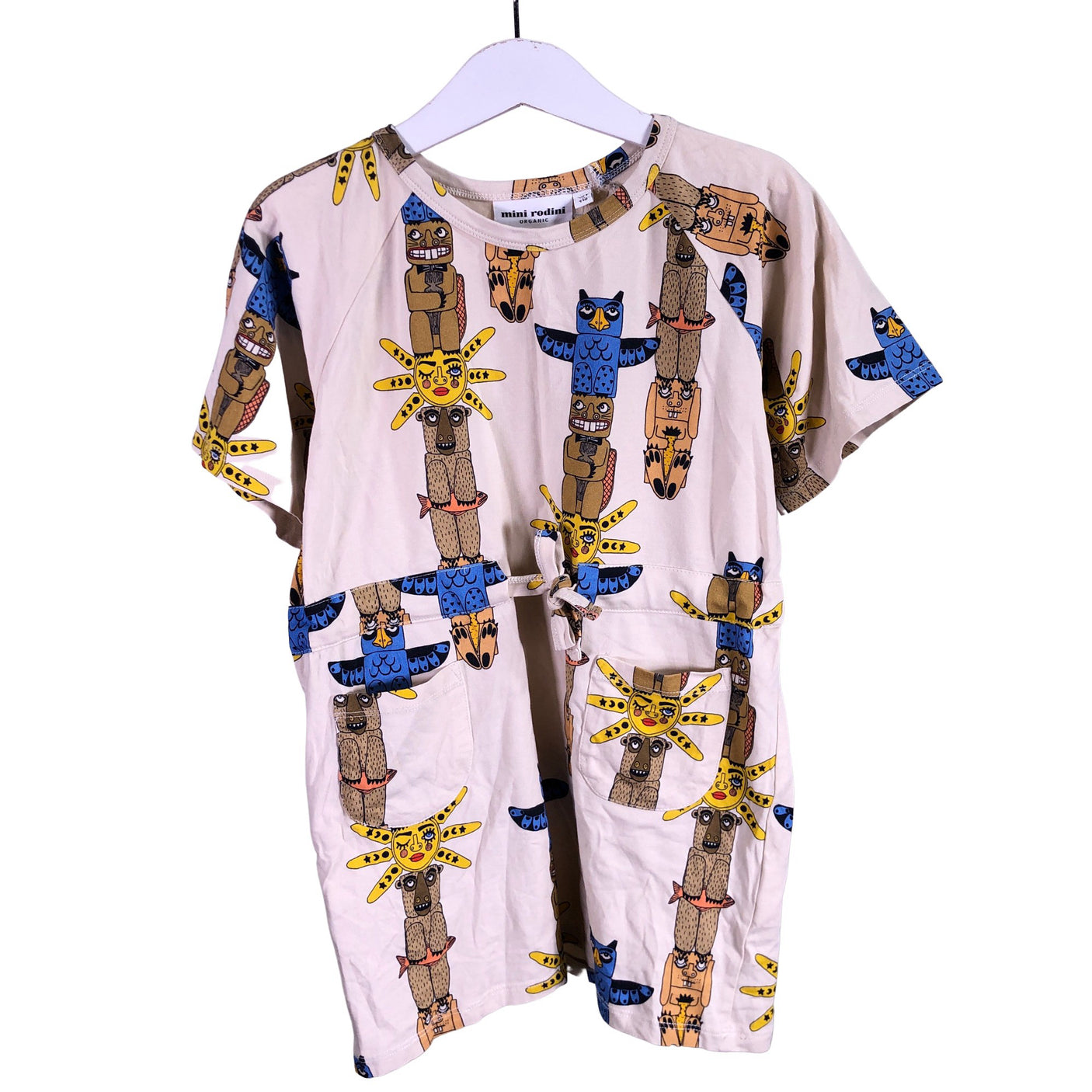 Unisex Mini Rodini - Trikoomekko, koko 104 - 110 - (1)