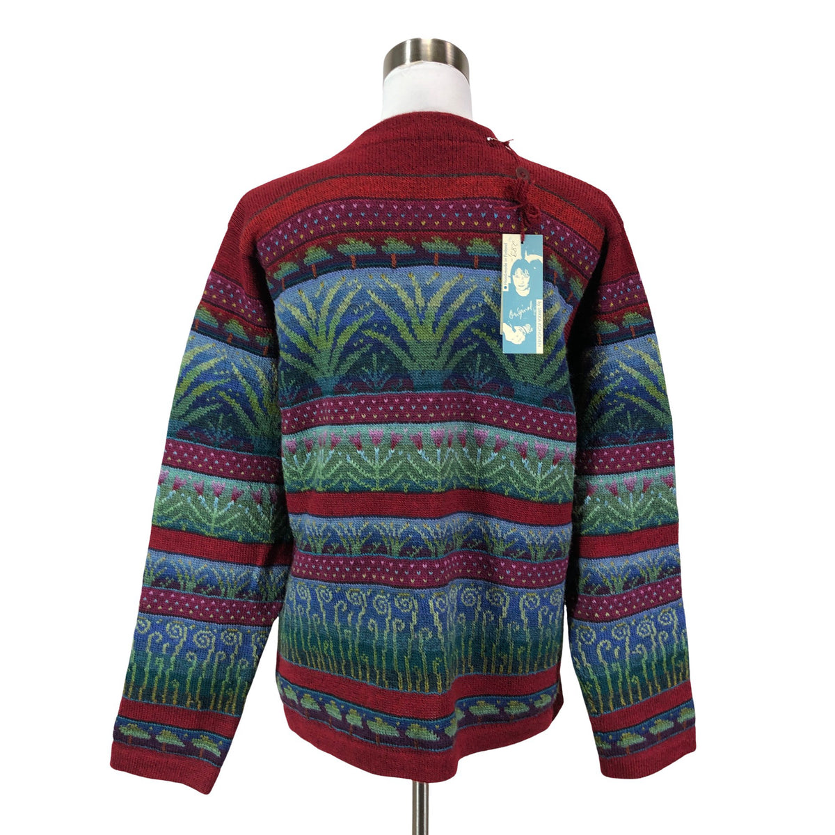 Unisex Sirkka Könönen - Neuletakki, koko 40 - (2)