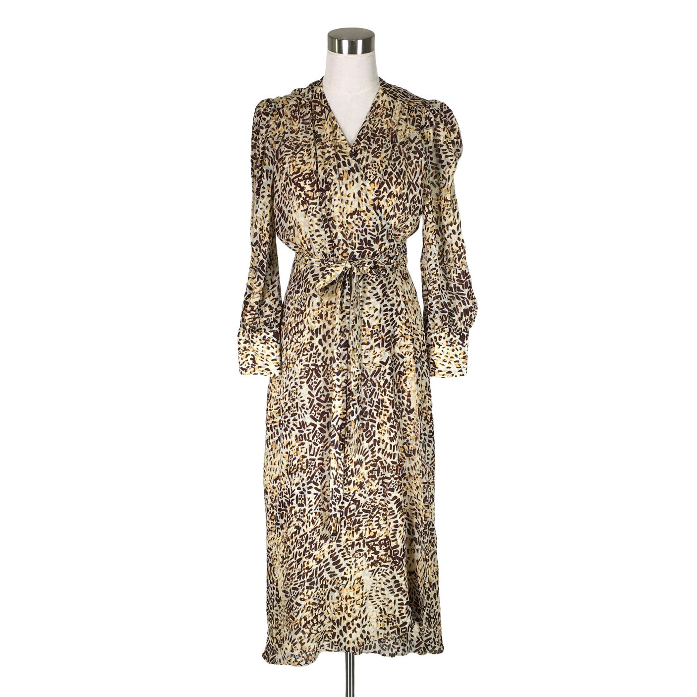 Unisex Massimo Dutti - Sifonkimekko, koko 40 - (1)