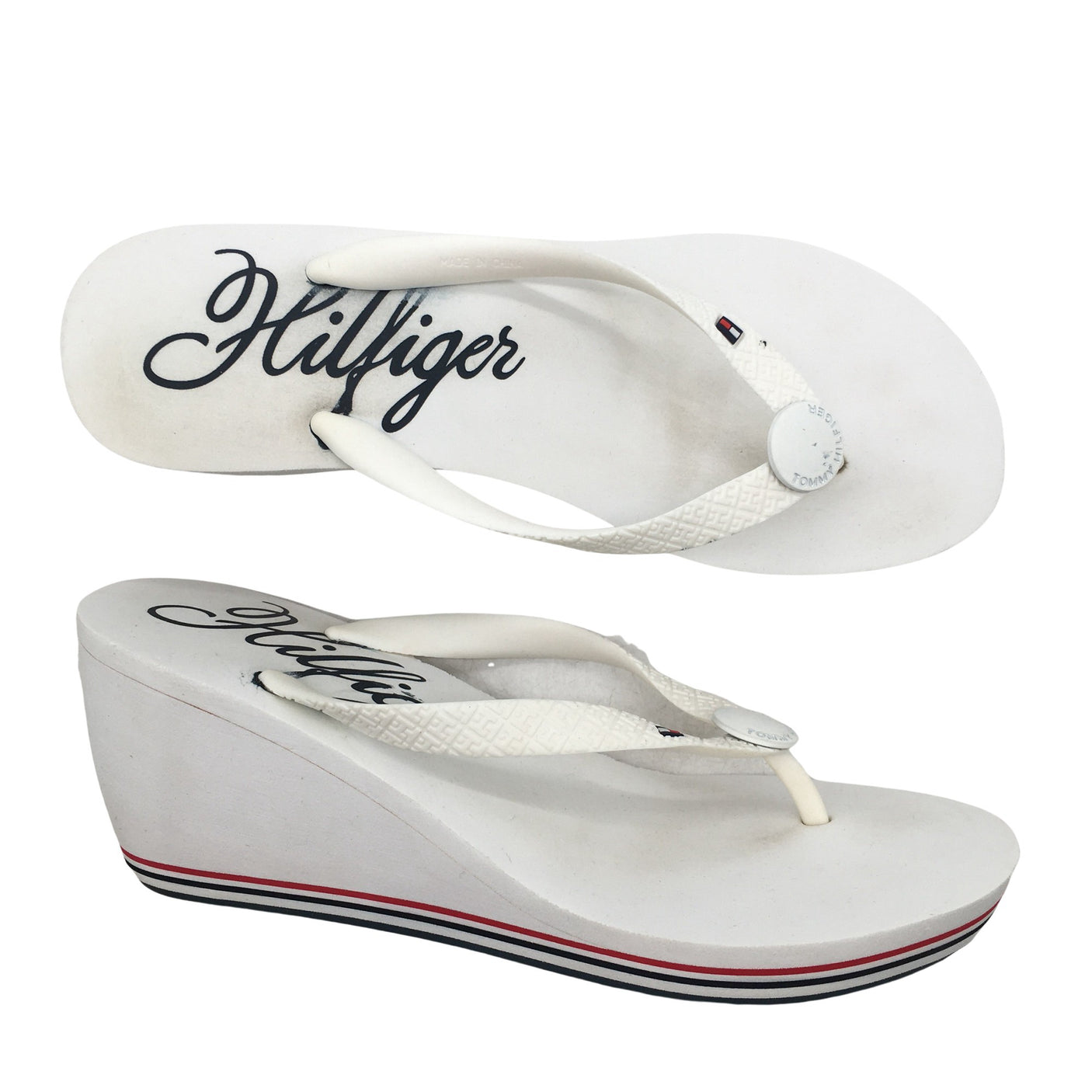 Unisex Tommy Hilfiger - Kiilakorkosandaalit, koko 40 - (1)
