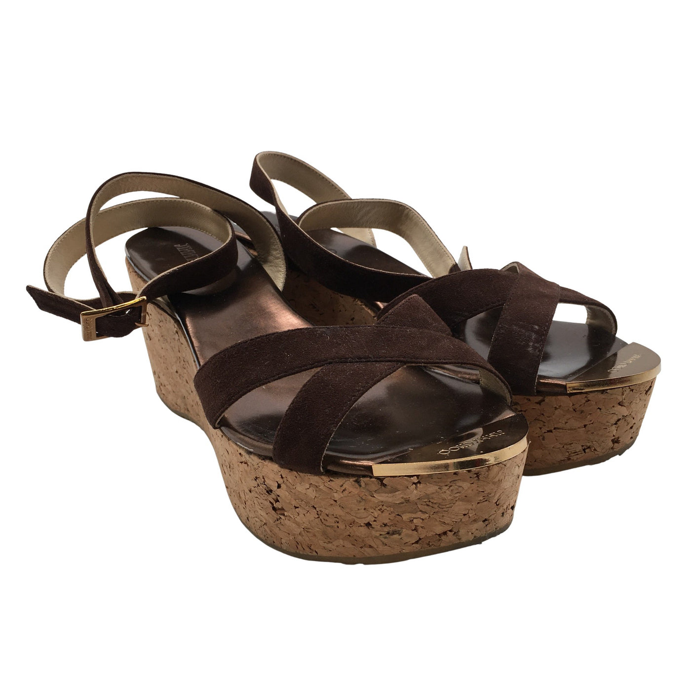 Unisex Jimmy Choo - Kiilakorkosandaalit, koko 37 - (2)