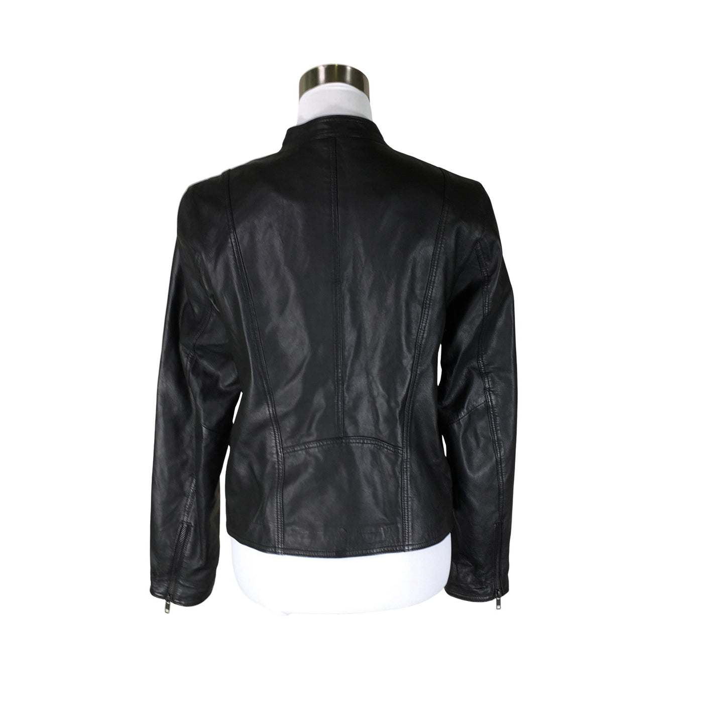 Unisex Selected - Nahkatakki, koko 38 - (2)