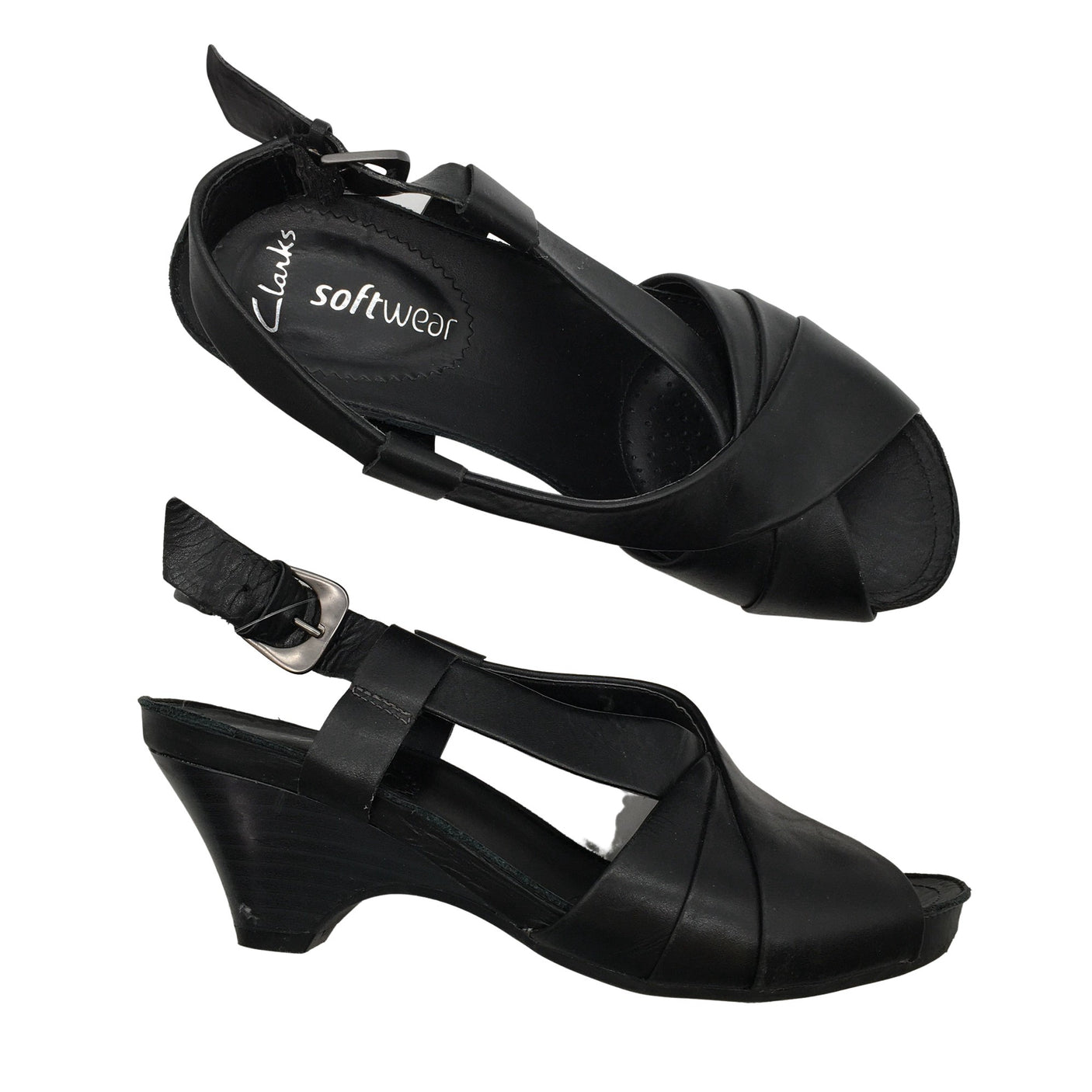 Unisex Clarks - Korolliset sandaalit, koko 38 - (1)