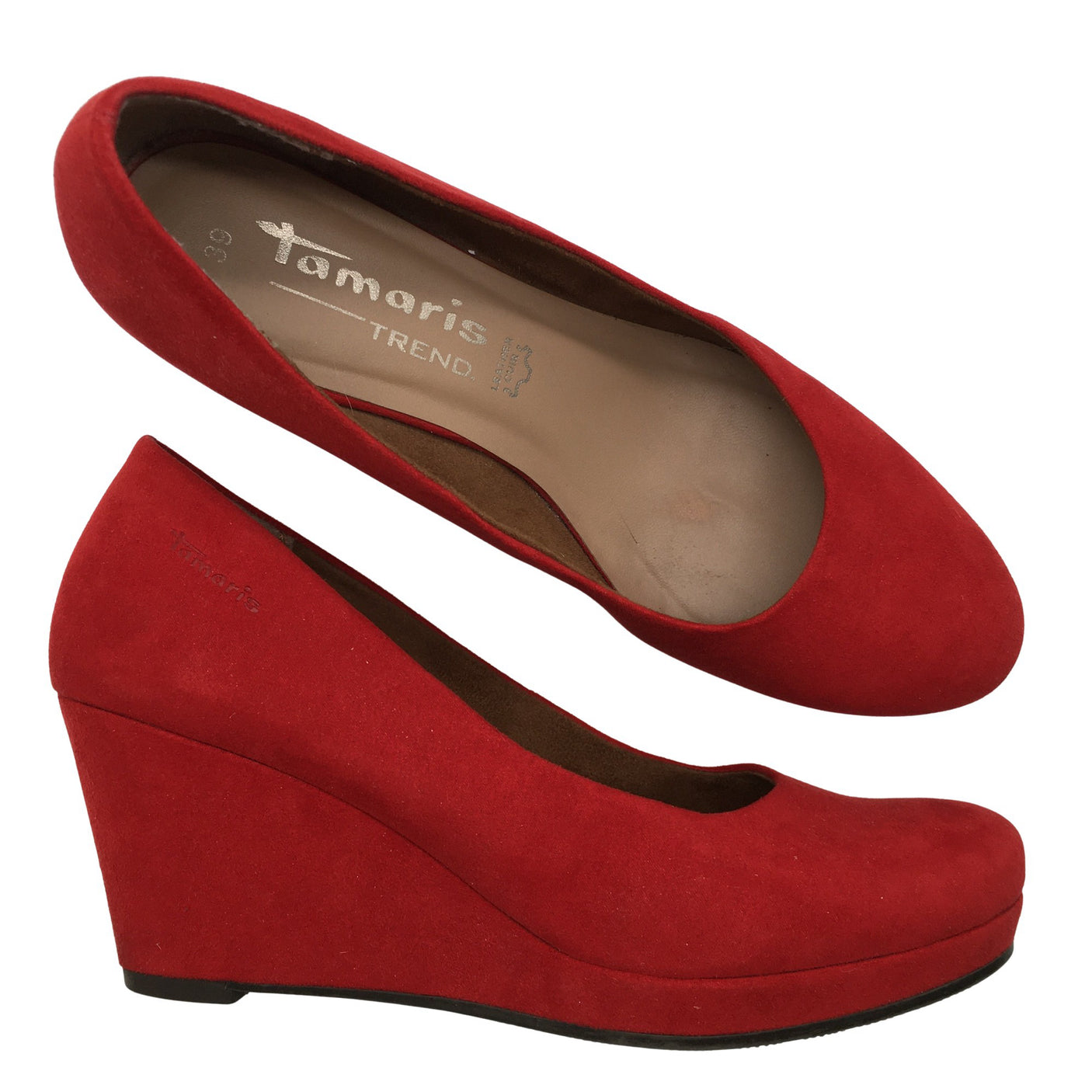 Unisex Tamaris - Kiilakorkokengät, koko 39 - (1)