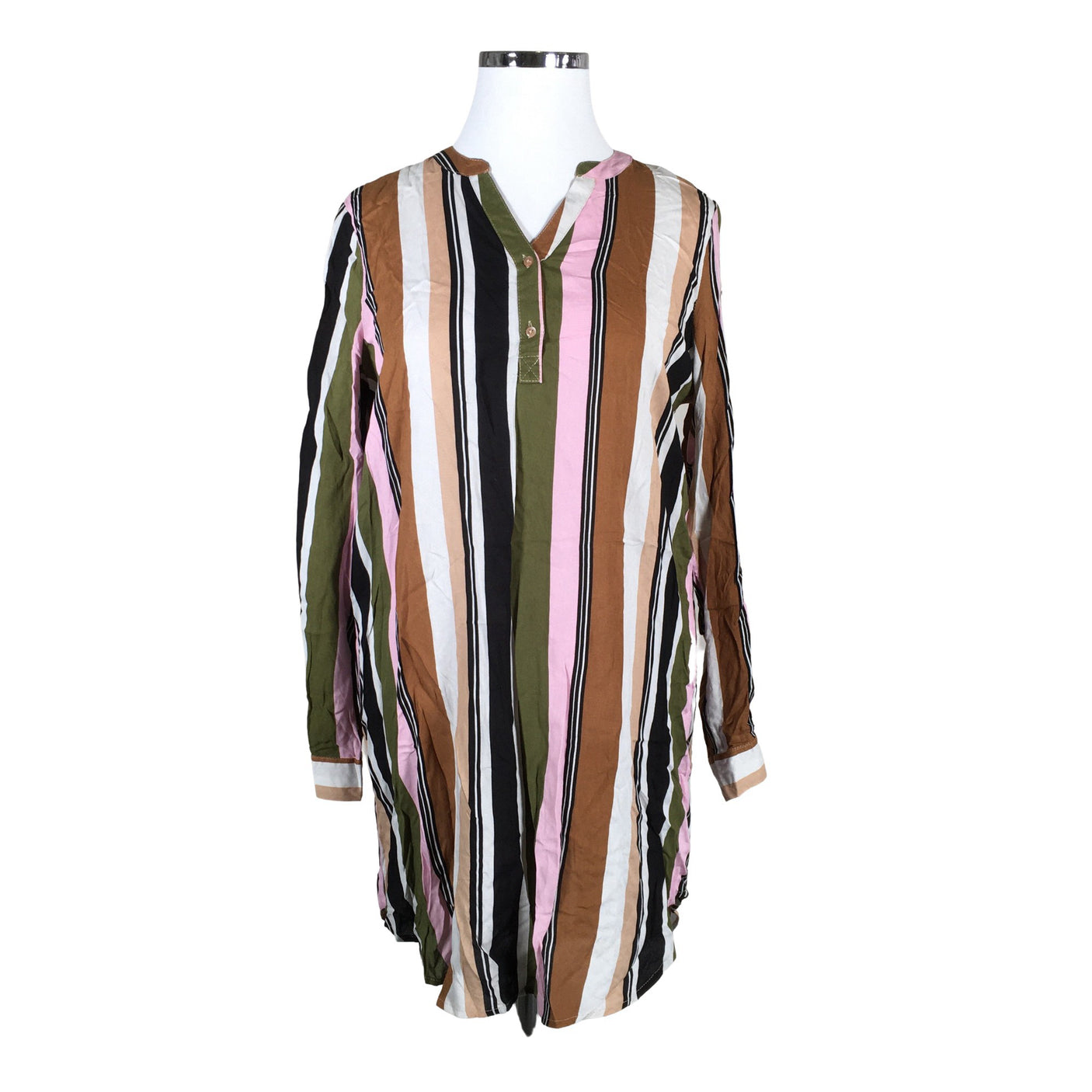 Unisex Kaffe - Sifonkimekko, koko 44 - (1)