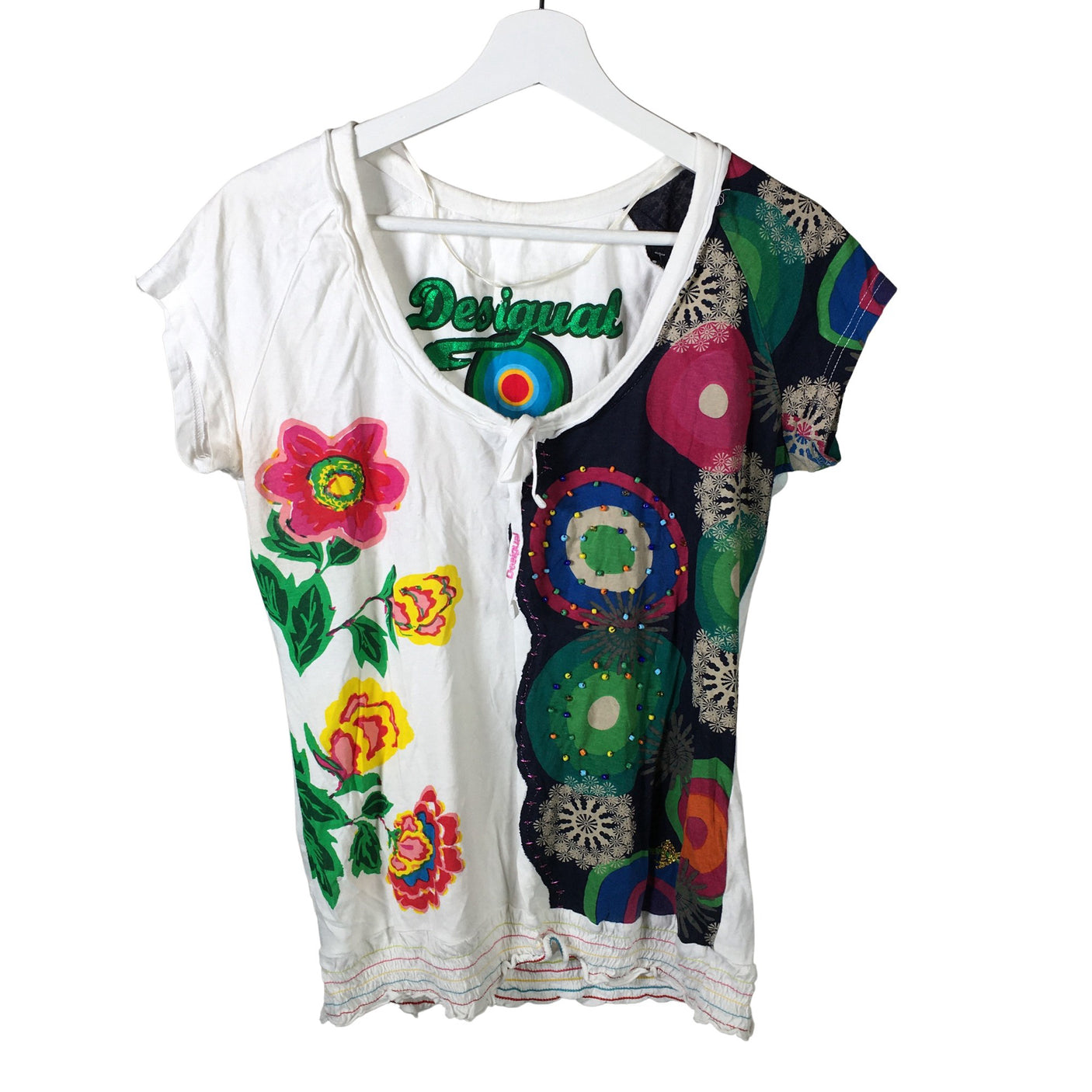 Unisex Desigual - T-paita, koko 40 - (1)