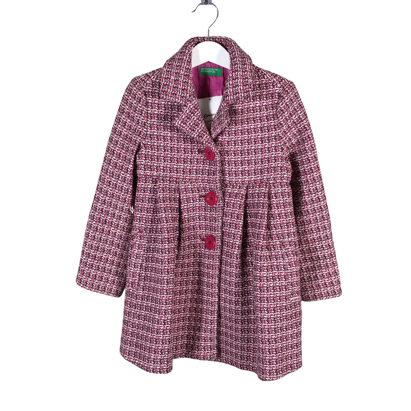 Unisex Benetton - Villakangastakki, koko 116 - 122 - (1)