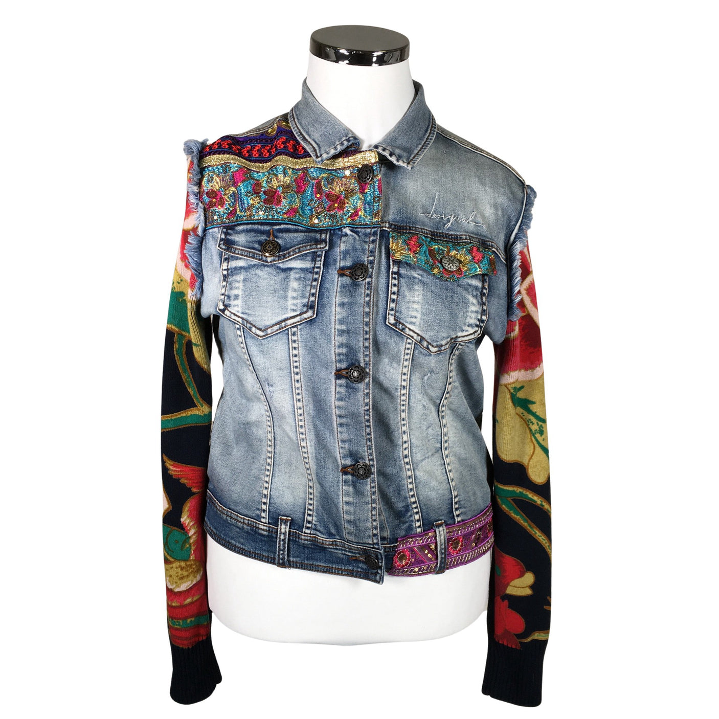 Unisex Desigual - Farkkutakki, koko 44 - (1)