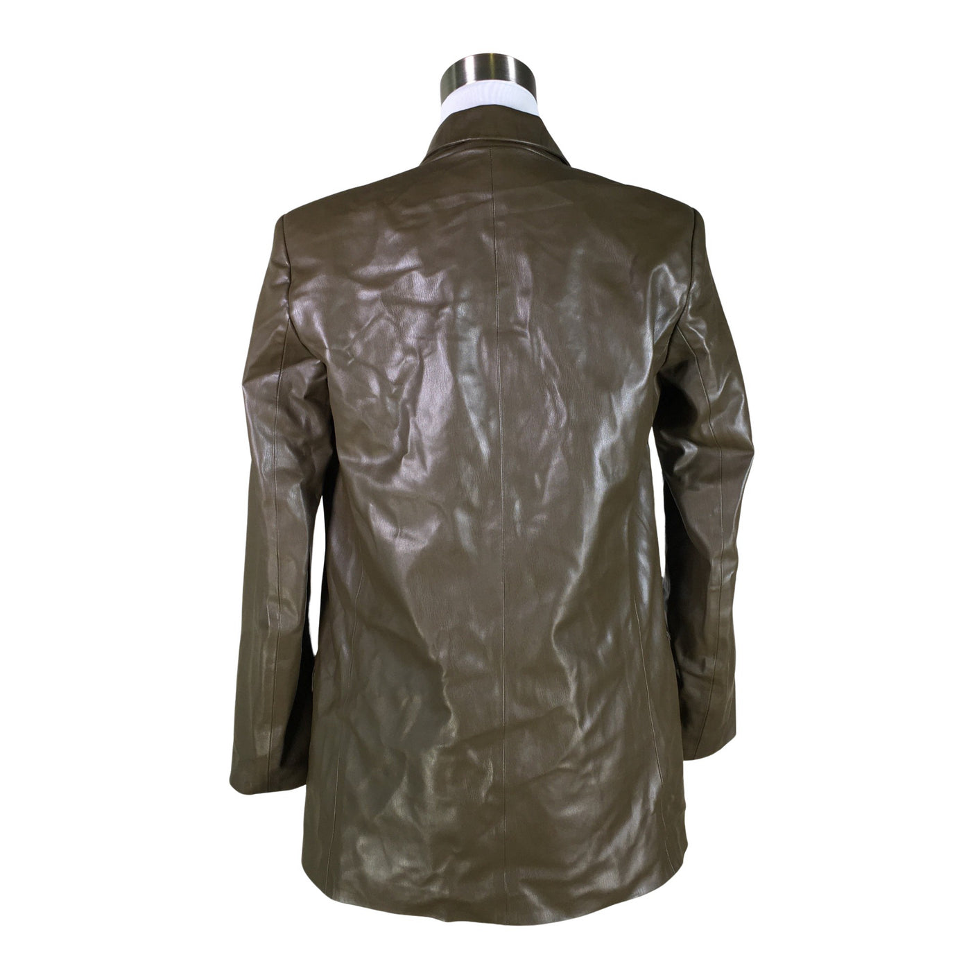 Unisex Zara - Nahkatakki, koko 34 - (2)