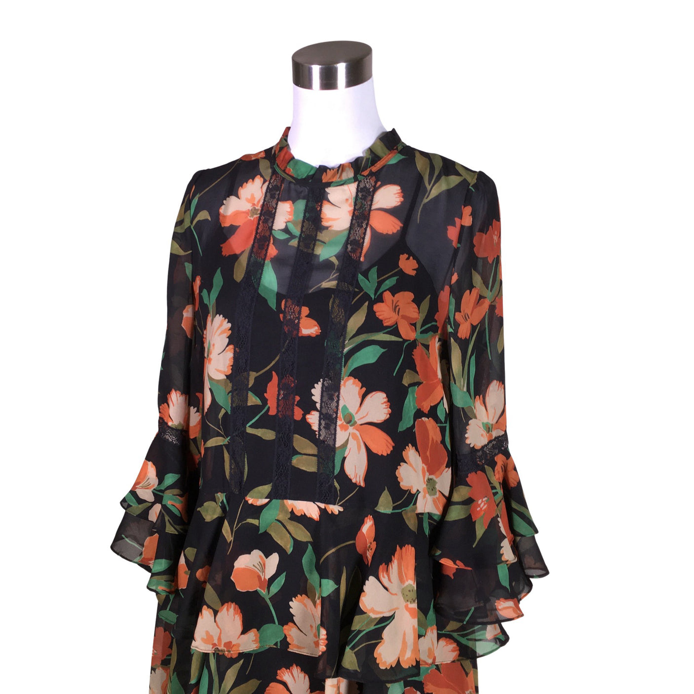 Unisex Twinset - Sifonkimekko, koko 40 - (3)