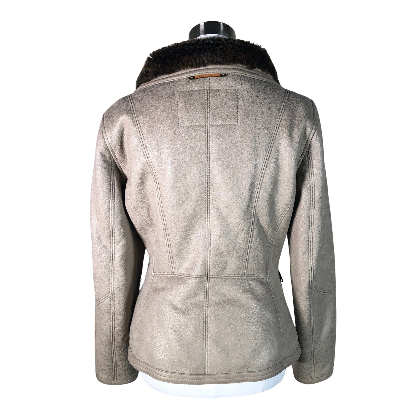 Unisex Armani Jeans - Nahk jakk, suurus 38. - (3)